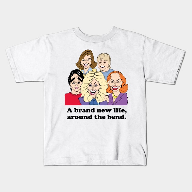 CLASSIC 80'S SITCOM Kids T-Shirt by cartoonistguy